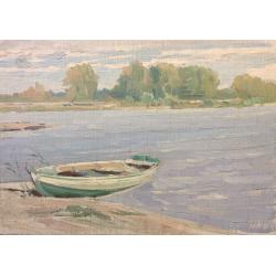 Маторин М. В. Лодка у берега