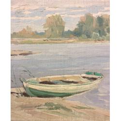 Маторин М. В. Лодка у берега