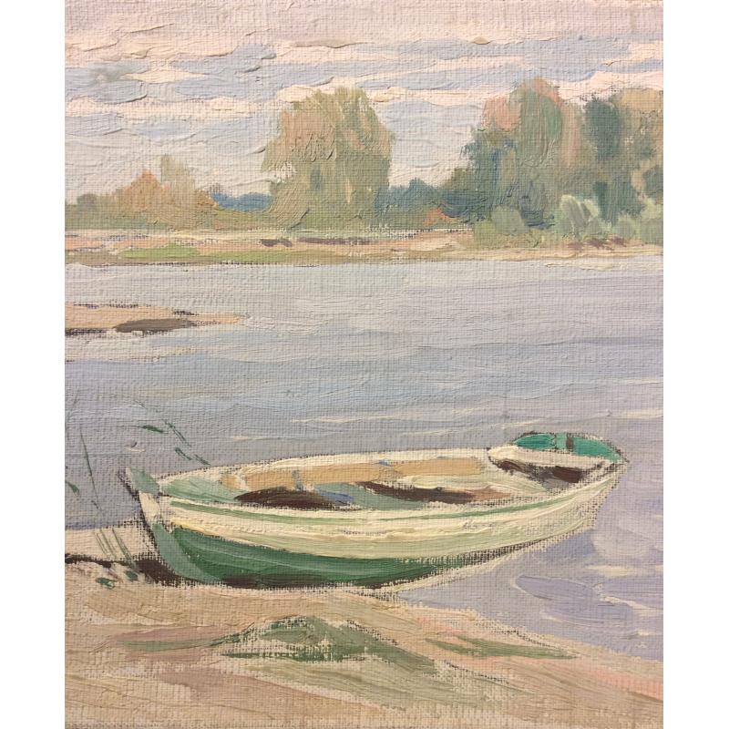 Маторин М. В. Лодка у берега