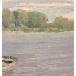 Маторин М. В. Лодка у берега