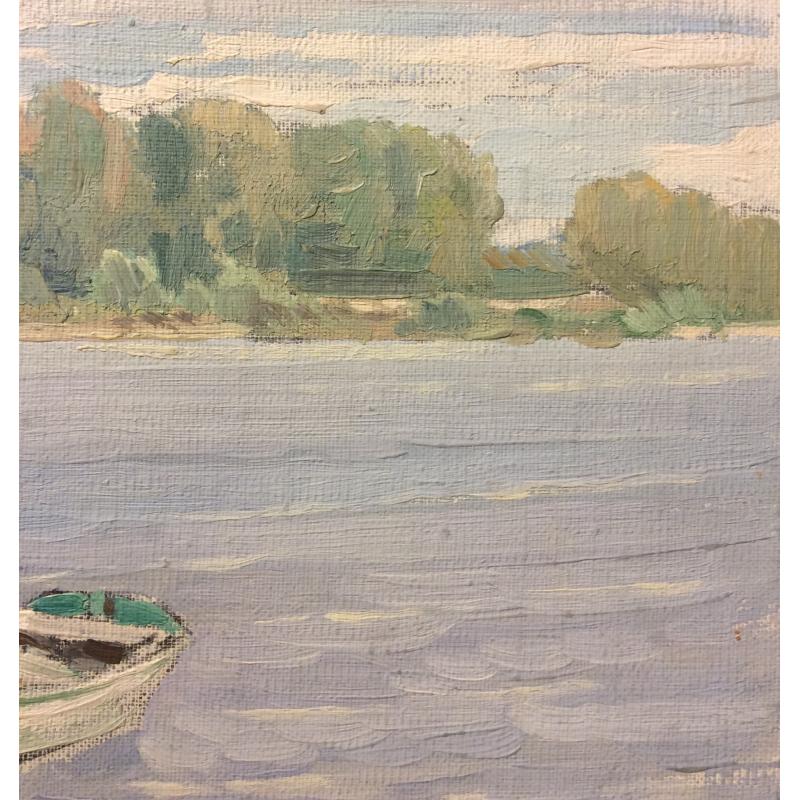 Маторин М. В. Лодка у берега