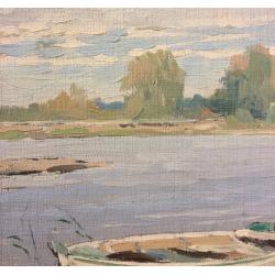 Маторин М. В. Лодка у берега