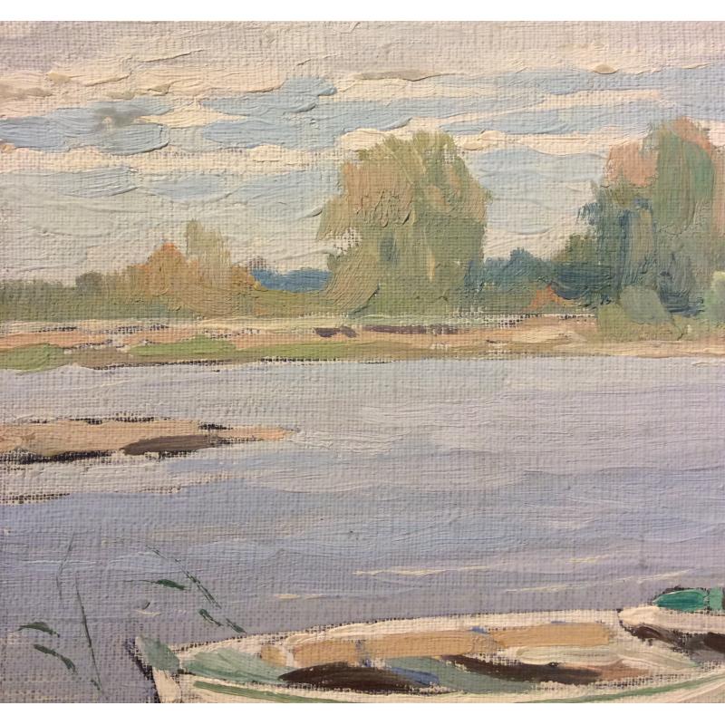 Маторин М. В. Лодка у берега