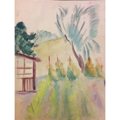 Раубе-Горчилина М.В. Дачный пейзаж