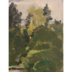 Маторин М. В. Лес около озера