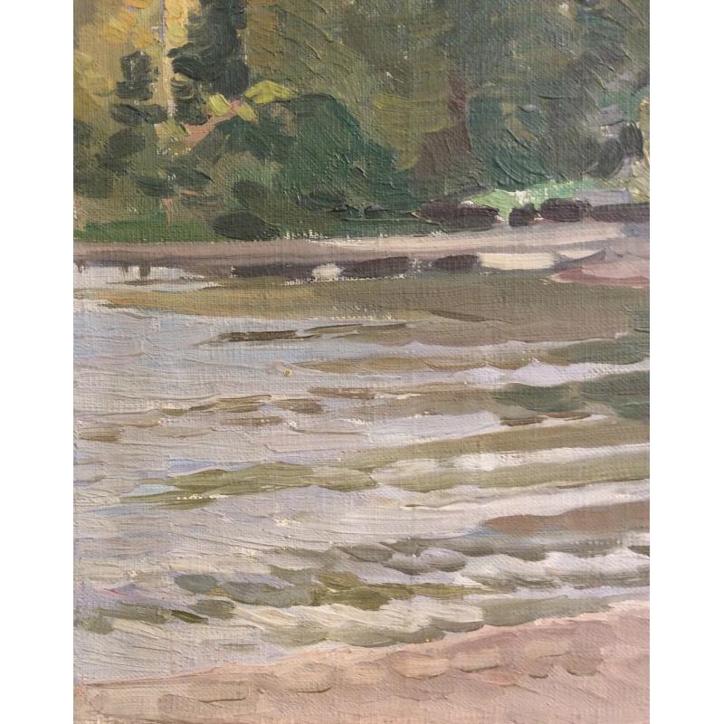 Маторин М. В. Лес около озера