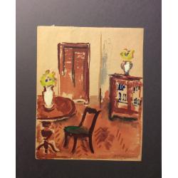 Ведерников А. С. Интерьер с мебелью в стиле