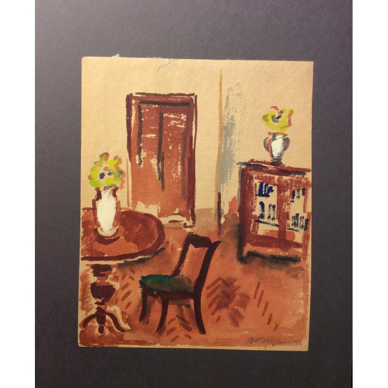 Ведерников А. С. Интерьер с мебелью в стиле