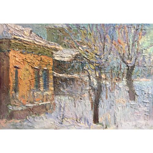 Безикович Б. Н. Зима в городе