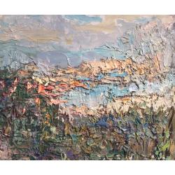 Безикович Б. Н. Пейзаж с собором