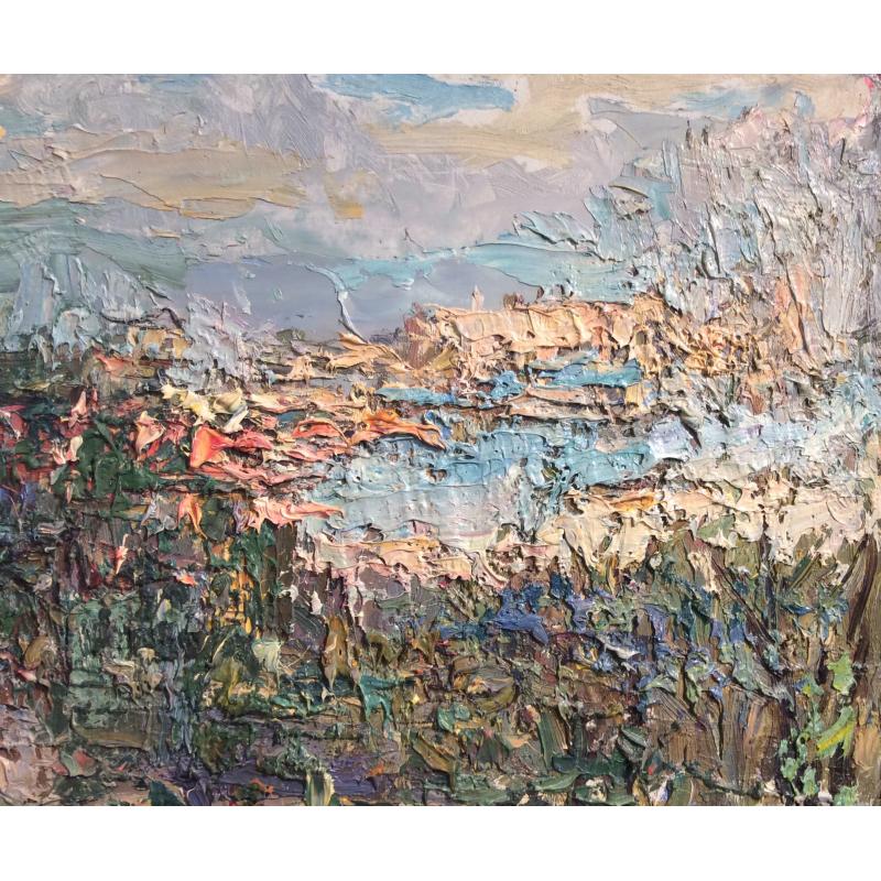 Безикович Б. Н. Пейзаж с собором