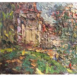 Безикович Б. Н. Пейзаж с собором