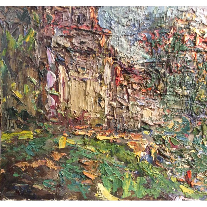 Безикович Б. Н. Пейзаж с собором