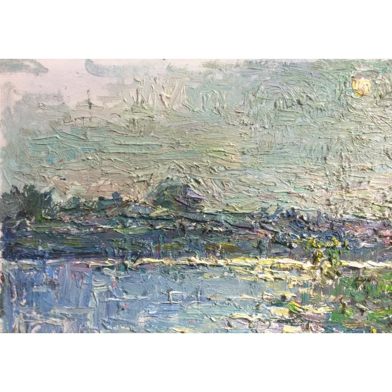 Безикович Б. Н. Пейзаж с рекой