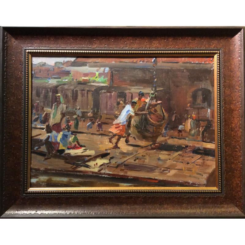 Бантиков А.С. Индия. Погрузка руды