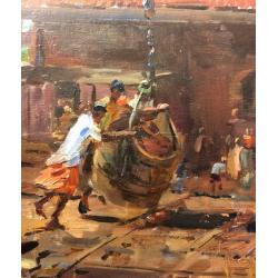 Бантиков А.С. Индия. Погрузка руды