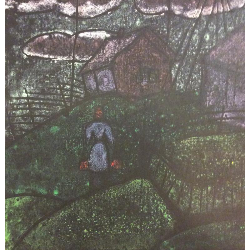 Гусева Т. П. Деревенский пейзаж