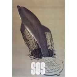 Белозеров Г. Н. Плакат SOS из серии плакатов Плакат - перестройке