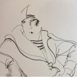 Хамдамов Р.У. Портрет дамы