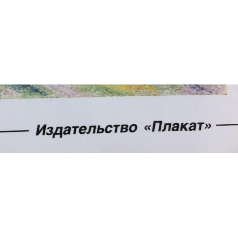 Белоусов С. Плакат Береги растительный покров из серии плакатов Плакат - перестройке