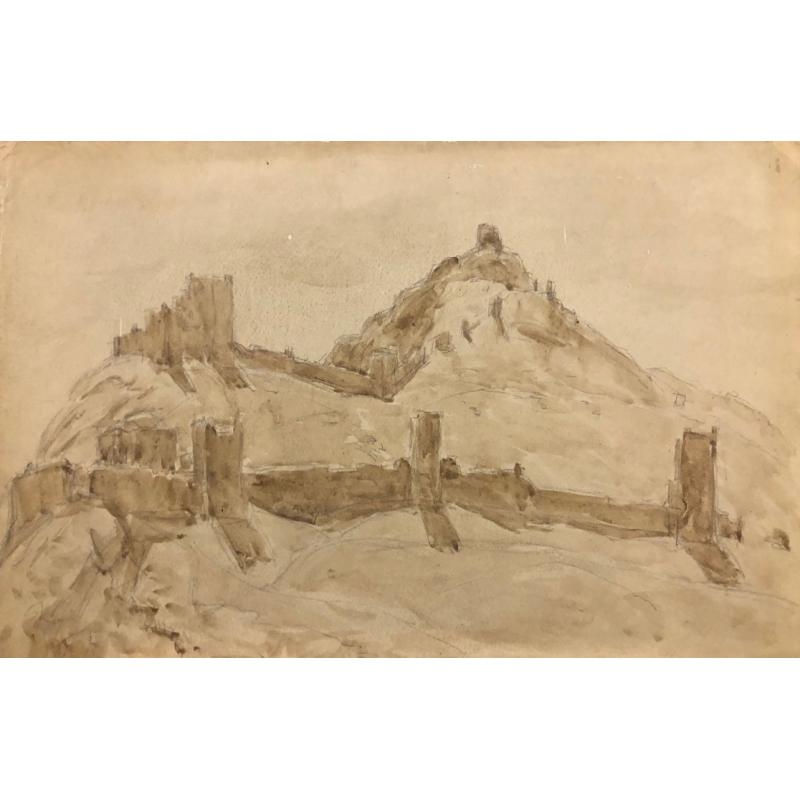 Павлов О. Б. Алтай. Аул в горах