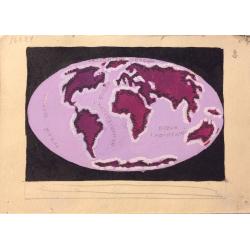 Афанасьева Е. А. Карта мира