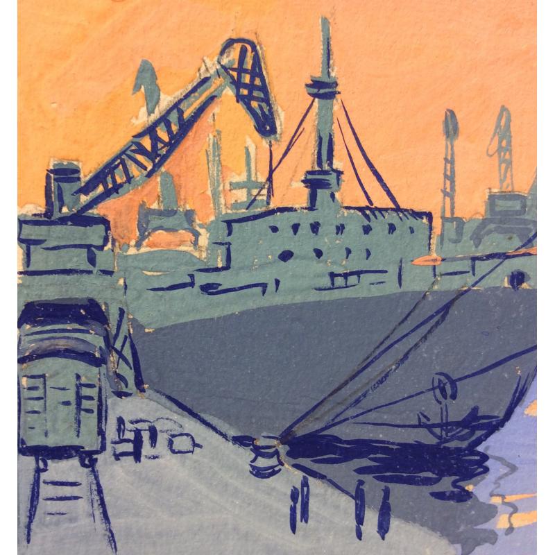 Афанасьева Е. А. Корабли в порту