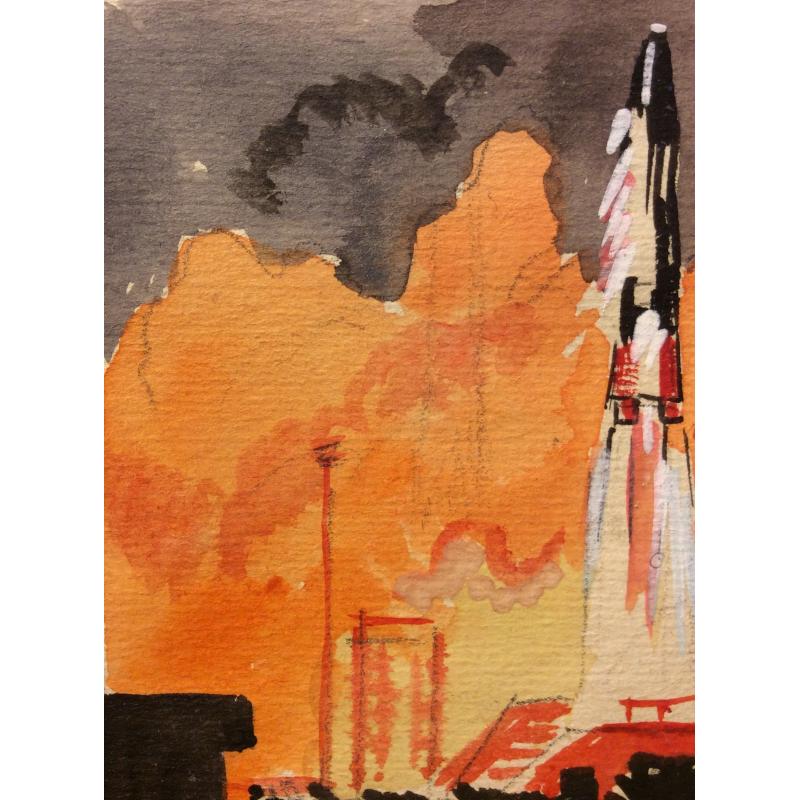 Афанасьева Е. А. Запуск ракеты