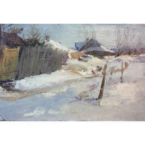 Завьялов В.В. Деревенский пейзаж