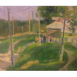 Дехтерева Т.А. Деревенский пейзаж