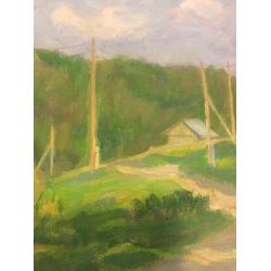 Дехтерева Т.А. Деревенский пейзаж