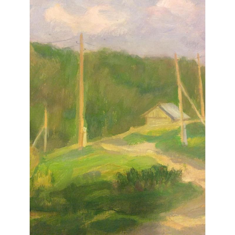 Дехтерева Т.А. Деревенский пейзаж