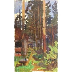 Зернова Е. С. Дача в лесу