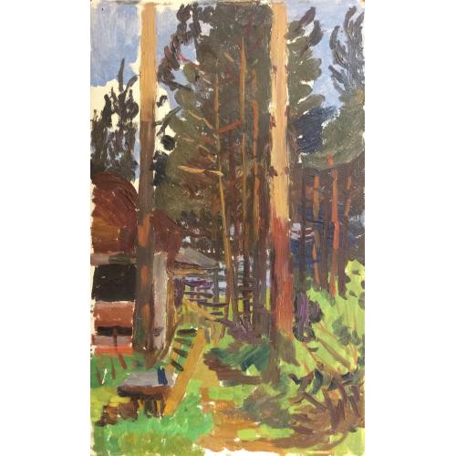 Зернова Е. С. Дача в лесу