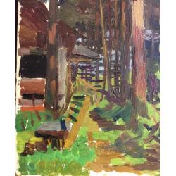 Зернова Е. С. Дача в лесу