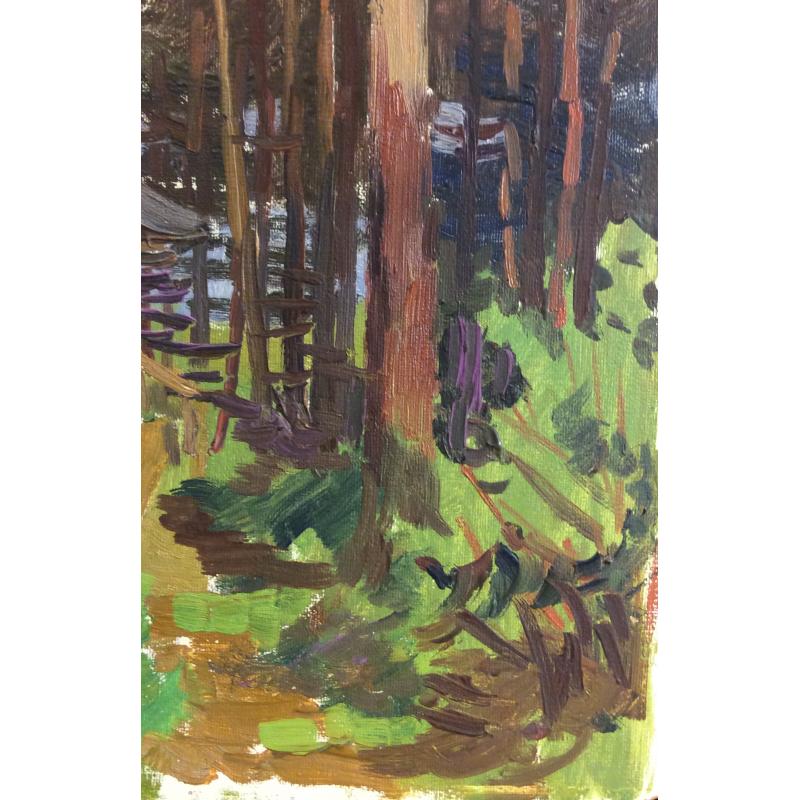 Зернова Е. С. Дача в лесу