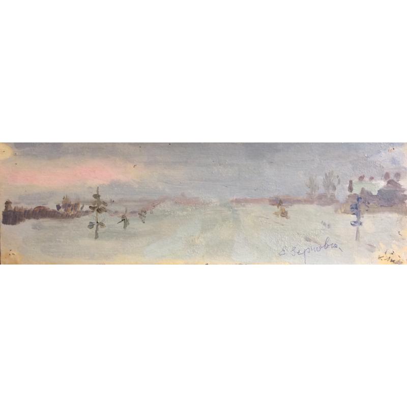 Зернова Е. С. г. Клин. Раннее утро. I Прибалтийский фронт