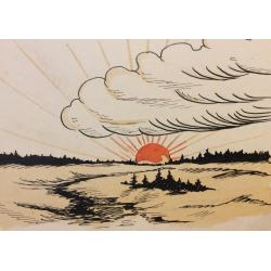 Яковлева Ю. Иллюстрация к одной из сказок про Ивана-царевича