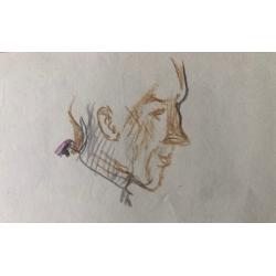 Гончаров А.Д. Портрет в профиль