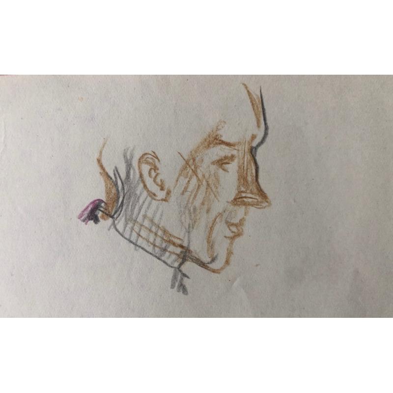 Гончаров А.Д. Портрет в профиль