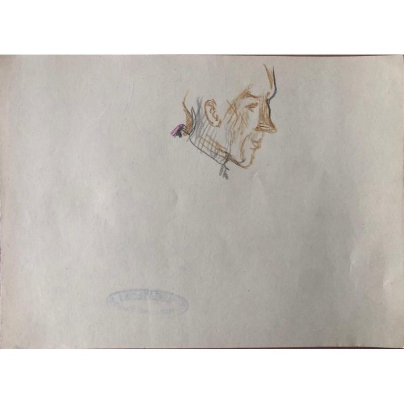 Гончаров А.Д. Портрет в профиль