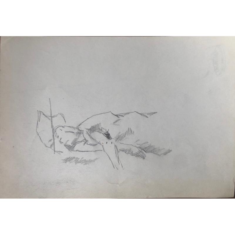 Гончаров А.Д. Спящая 1940-е гг.