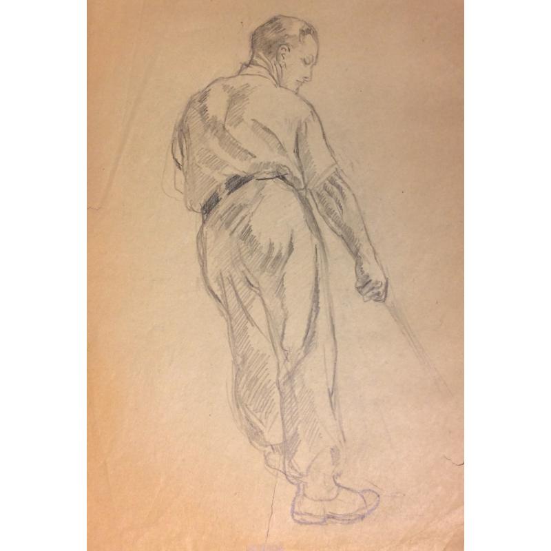 Зернова Е. С. Мужчина со спины