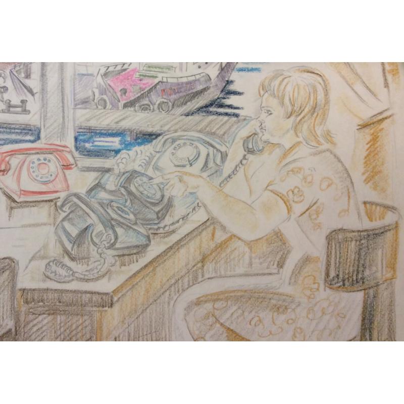 Пискарева А. Н. Диспетчерская в порту