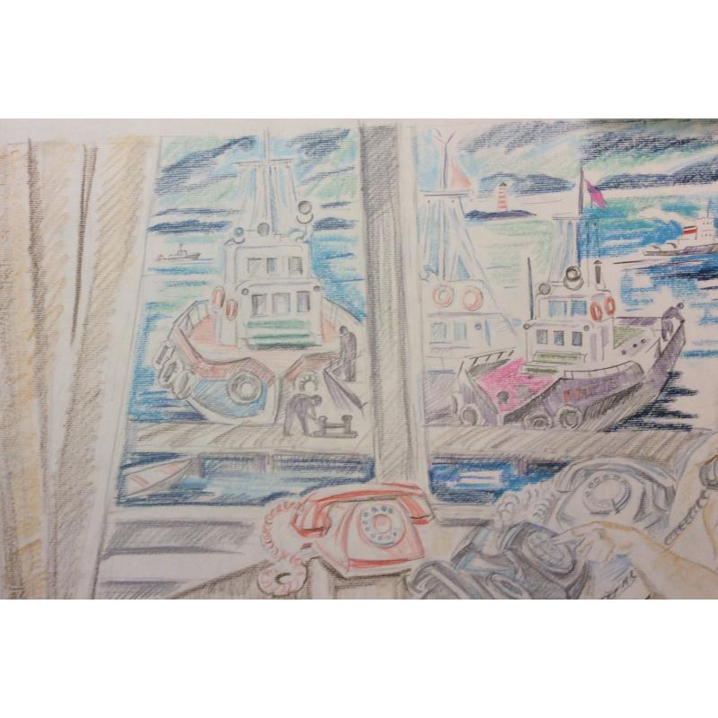 Пискарева А. Н. Диспетчерская в порту