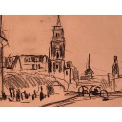 Кончаловский М.П. Городской пейзаж