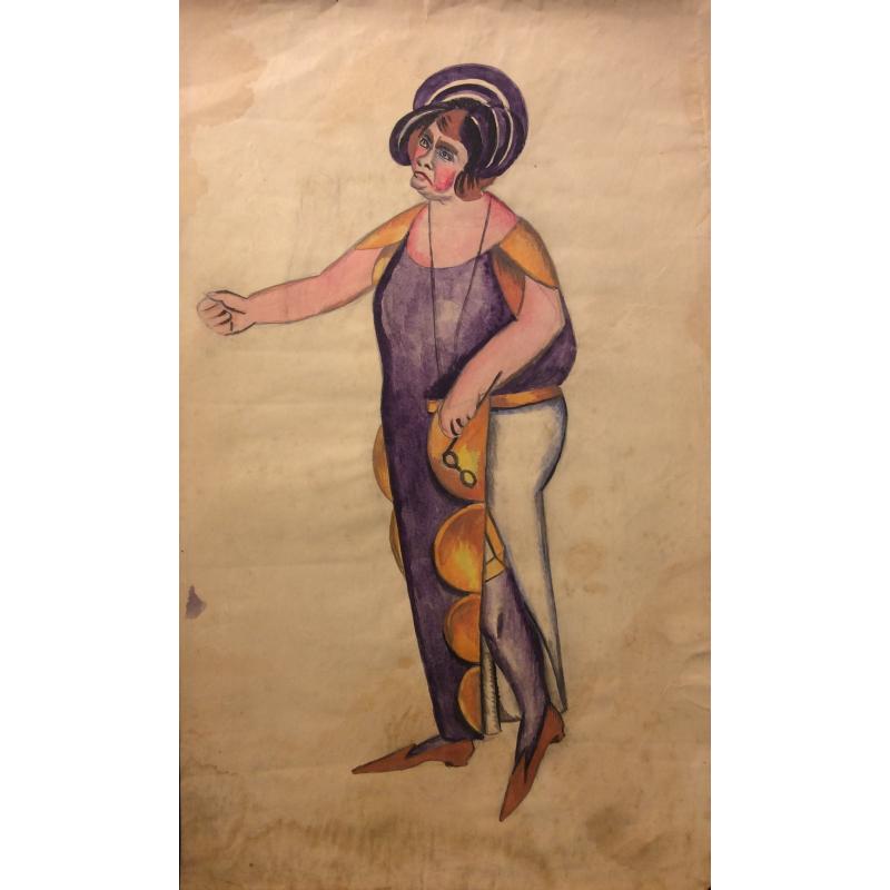 Обручева Н. Н. Женщина в космическом костюме