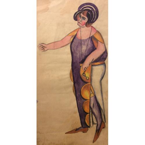 Обручева Н. Н. Женщина в космическом костюме