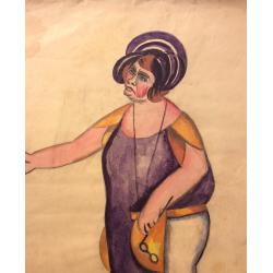 Обручева Н. Н. Женщина в космическом костюме