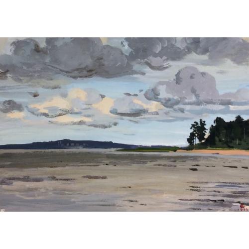 Красковский С. С. Пейзаж с озером